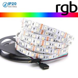 Strip LED 5050 IP65 30 Led/mt 4,8w/mt RGB